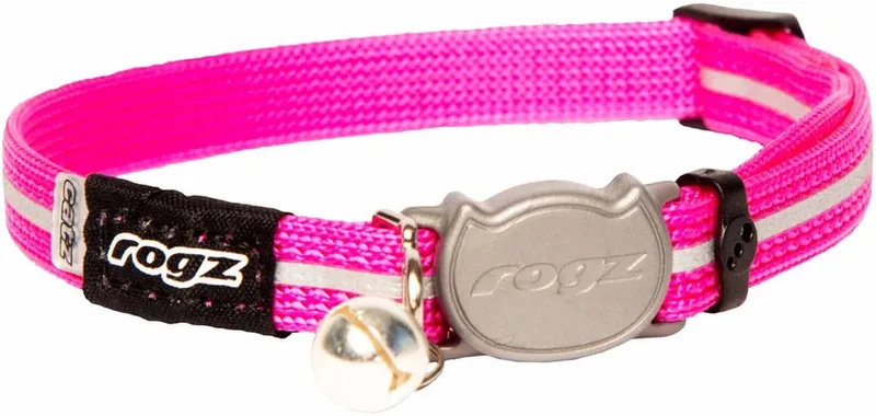 Alleycat Halsband - Kattenhalsband - 4.1 x 23.6 cm von Rogz in Rosa – Produktfoto