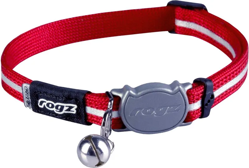 Alleycat Halsband - Kattenhalsband - Small 20-31 Cm by Rogz in Red – product photo