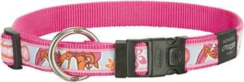 Armed Response Halsband Rogzette 25 mmx43-73 cm von Rogz in Rosa – Produktfoto