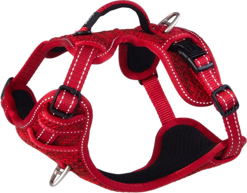 Explore Tuig Gevoerd - Hondenharnas - S 36-57 Cm by Rogz in Red – product photo