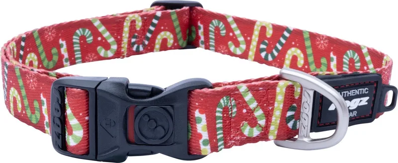 Fusion Halsband - Hondenhalsband - M von Rogz in Rot – Produktfoto
