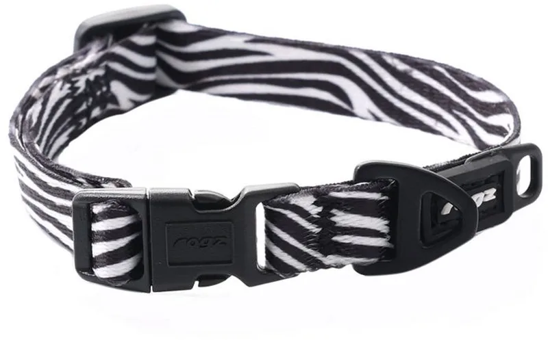 Fusion Halsband Zebra - Hondenhalsband - M by Rogz – product photo