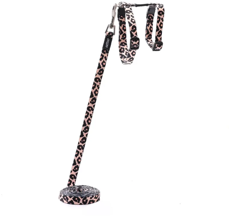 Fusioncat Tuig En Lijn - Kattentuig - Leopard Pink S de Rogz – photo produit