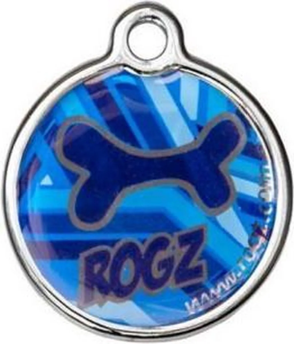 Hondenpenning - Navy Zen de Rogz en Rvs – photo produit