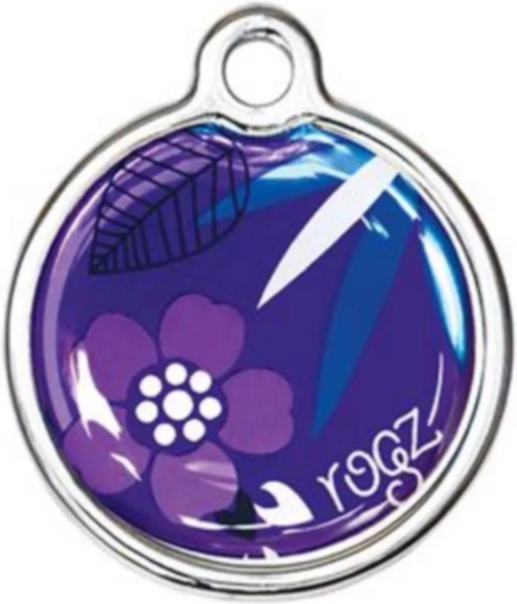 Hondenpenning - Purple forest de Rogz en Violet – photo produit