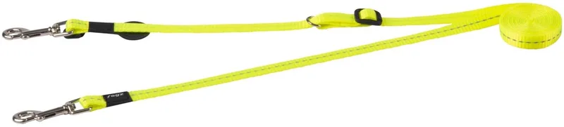Hondenriem Utility Control Multi Lead Maat S by Rogz in Yellow – product photo