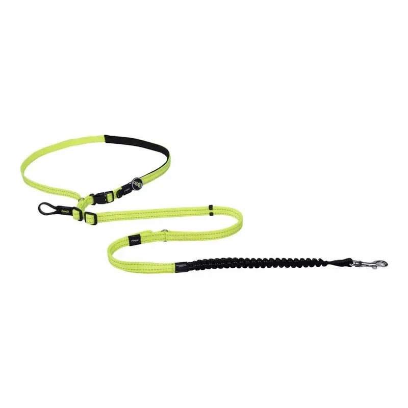 Hondenriem Utility Handsfree Maat M by Rogz in Yellow – product photo