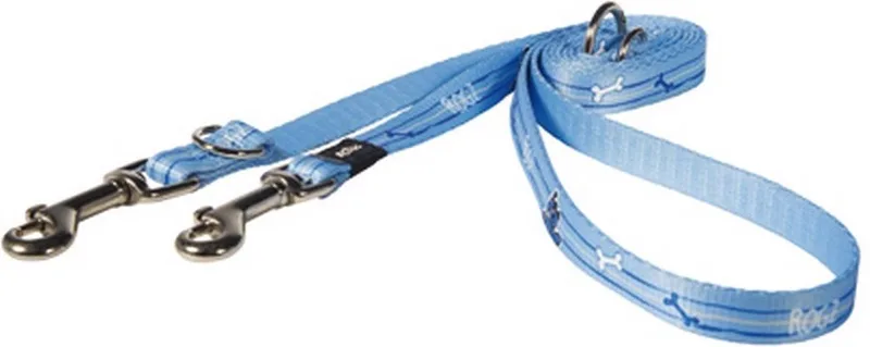 Hondenriem - Yip Yap Yo - M by Rogz in Blue – product photo