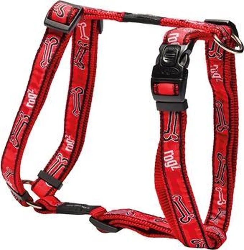Hondentuig Fancy Dress Red Bone Maat S by Rogz in Red – product photo