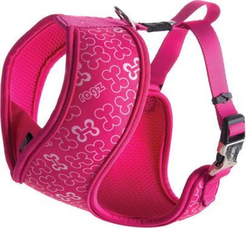 Lapz Trendy Wrapz Harnas Bones 39x52 cm by Rogz in Pink – product photo