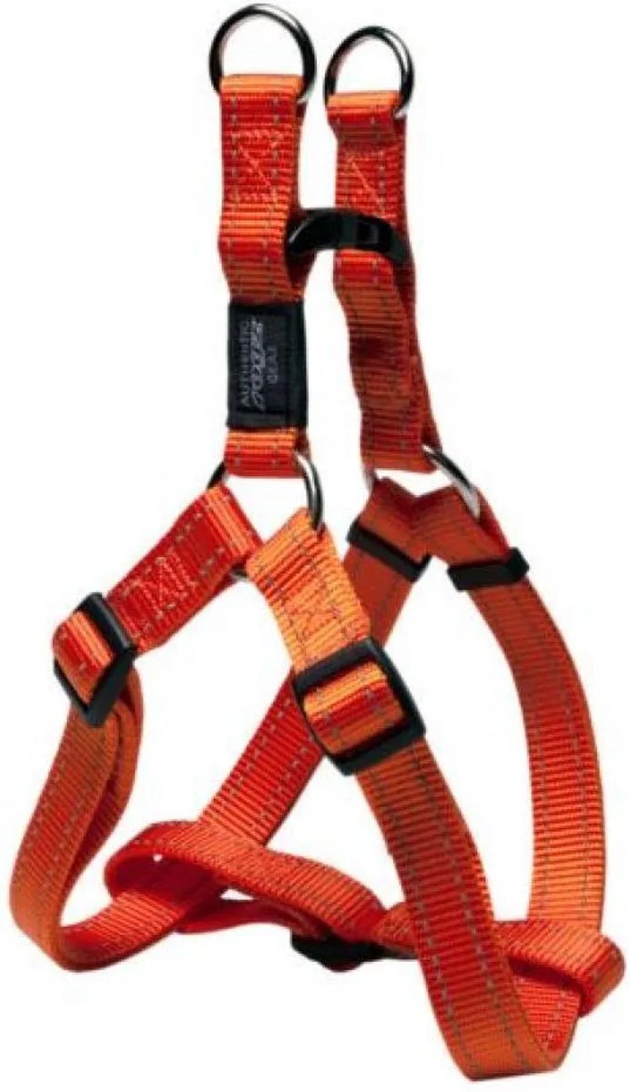 Lumberjack Step-In Hondentuig - 25 mm x 67-103 cm by Rogz in Orange – product photo 1 of 2