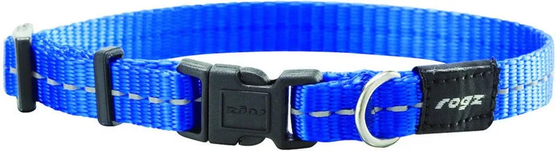 Nitelife Halsband - 11 mm x 20-32 cm von Rogz in Blau – Produktfoto