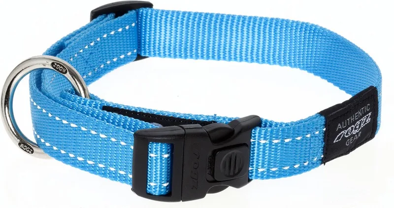 Rogz For Dogs Fanbelt Halsband Turquoise von Rogz in Blau – Produktfoto