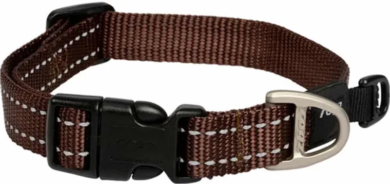 Rogz For Dogs Lumberjack Halsband Choco by Rogz in Brown – product photo