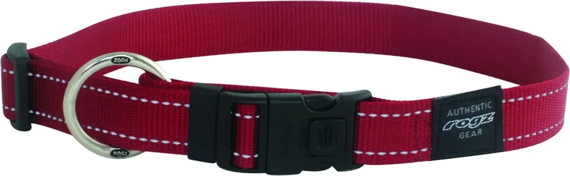 Rogz For Dogs Lumberjack Halsband by Rogz in Red – product photo