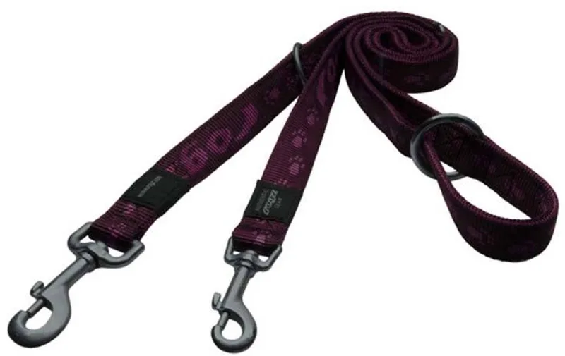 Rogz Hondenriem Multi Purpose Alpinist 160 cm x 16 mm by Rogz in Purple – product photo