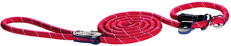 Rope Jachtlijn - Hondenriem - 180x0.9 cm von Rogz in Rot – Produktfoto