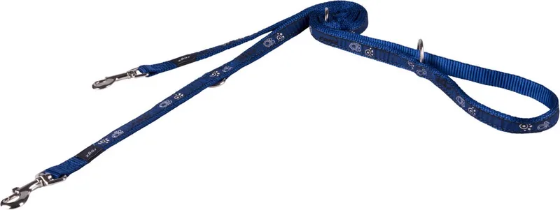 Scooter Lijn Paw - Hondenriem - Navy M by Rogz in Navy Paw – product photo