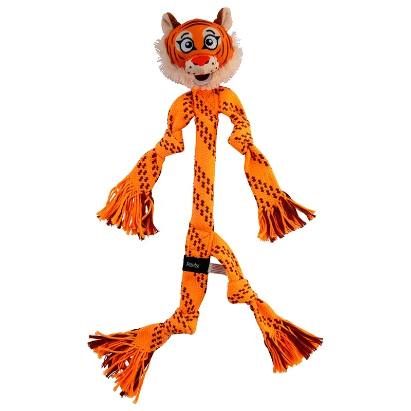 Scrubz Safari Tiger Hondenspeeltje by Rogz – product photo