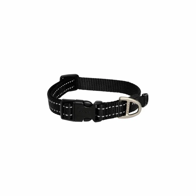 Snake Halsband - 16mm x 26-40cm by Rogz in Black – product photo
