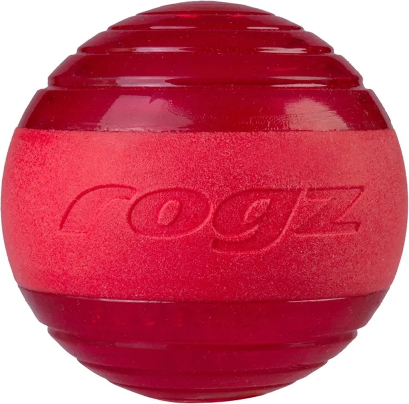 Squeekz 6.4 cm - Hondenspeelgoed de Rogz en Rouge – photo produit