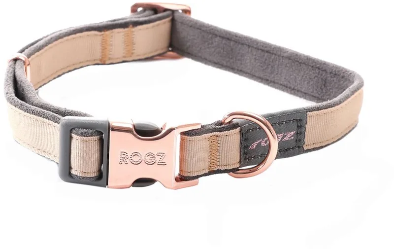 Urban Halsband Goud - Hondenhalsband - L by Rogz – product photo