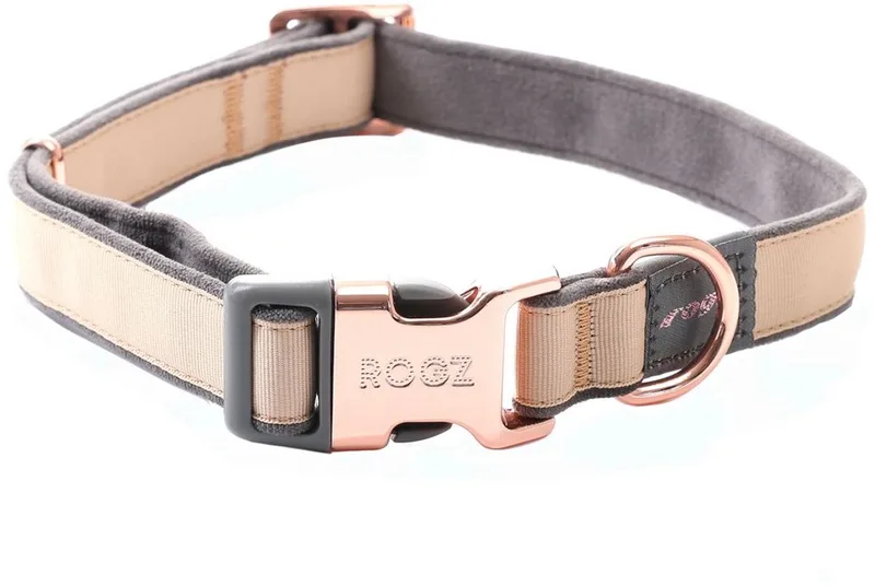 Urban Halsband Goud - Hondenhalsband - Xl by Rogz – product photo