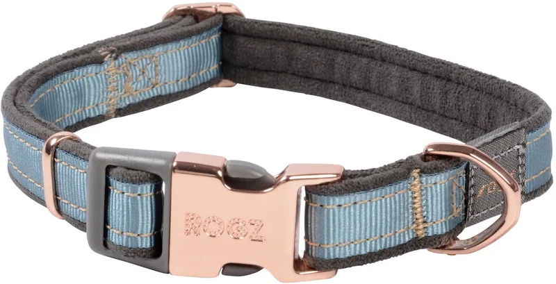 Urban Halsband Turquoise&Grijs&Rosé - Hondenhalsband - M by Rogz in Turquoise – product photo