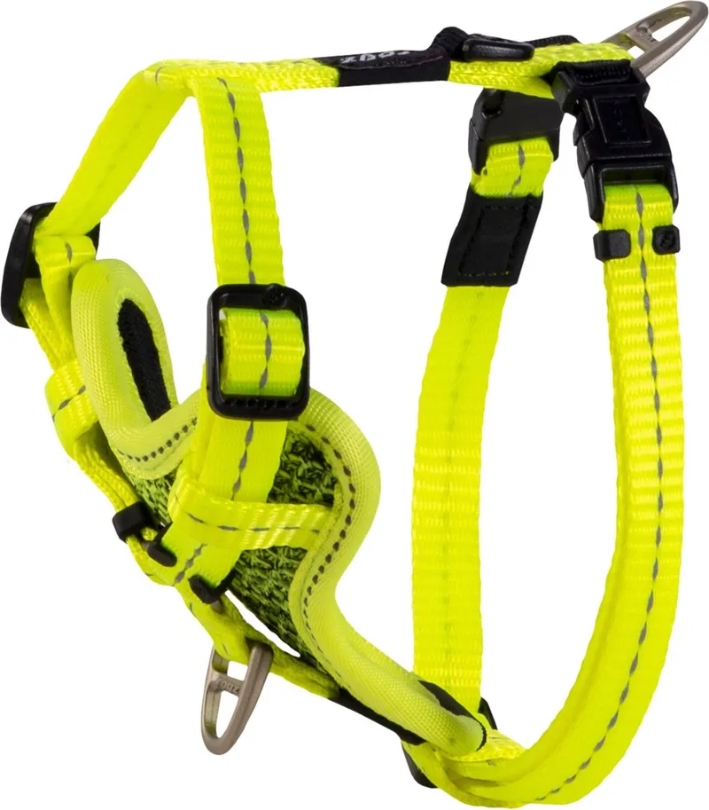 Utility Control Tuig Geel - Hondenharnas - S 23-37x1.1 Cm de Rogz en Neon Geel – photo produit