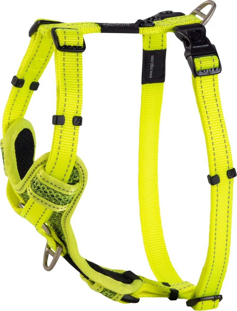 Utility Control Tuig - Hondenharnas - L 45-75x2.0 Cm by Rogz in Yellow – product photo