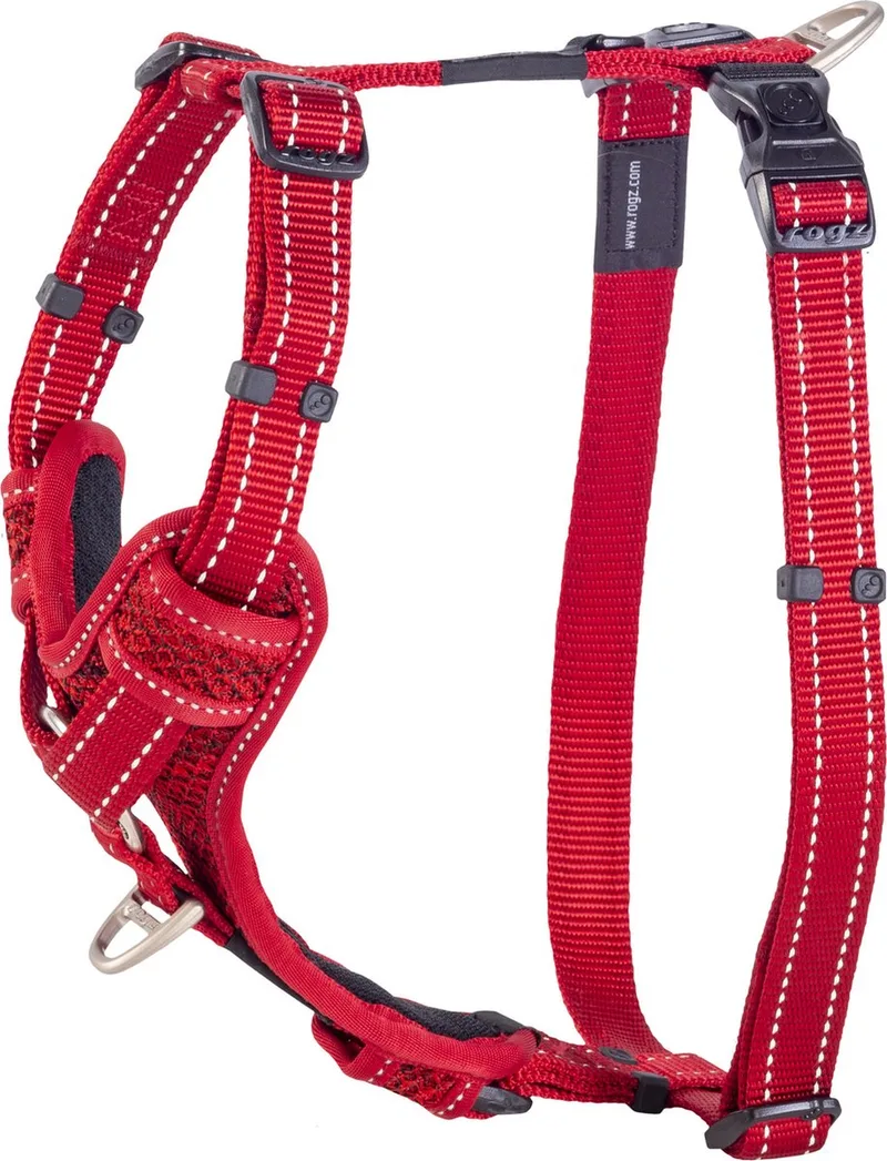 Utility Control Tuig - Hondenharnas - L 45-75x2.0 Cm by Rogz in Red – product photo