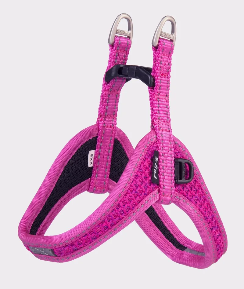 Utility Fast Fit Tuig - Hondenharnas - 32 cm Reflecterend by Rogz in Pink – product photo