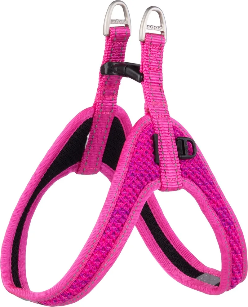 Utility Fast Fit Tuig - Hondenharnas - 47 cm Reflecterend fra Rogz i Lyserød – produktbillede