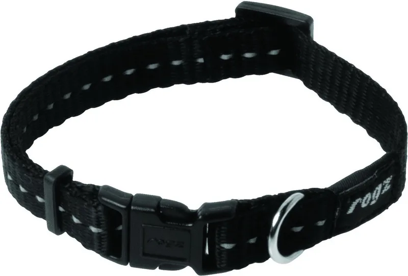 Utility Halsband - Hondenhalsband - 16-22x1.1 Cm Xs de Rogz en Noir – photo produit