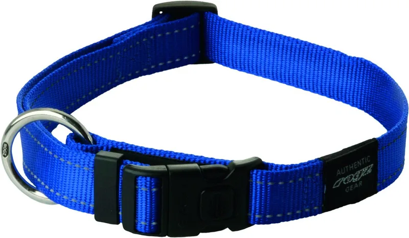 Utility Halsband - Hondenhalsband - L 34-56x2.0 Cm von Rogz in Blau – Produktfoto