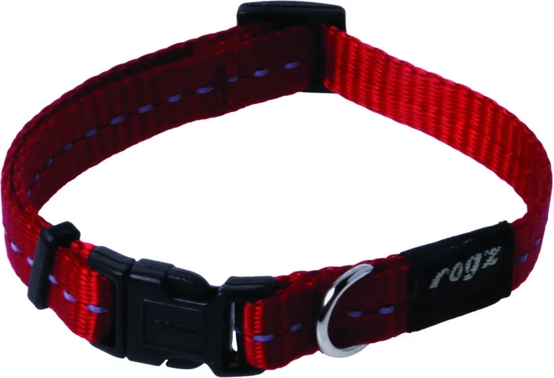 Utility Halsband - Hondenhalsband - Xs 16-22x1.1 Cm de Rogz en Rouge – photo produit