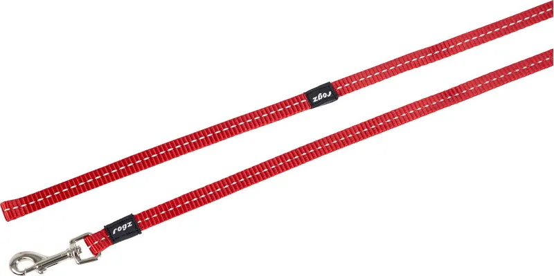 Utility Lange Lijn - Hondenriem - 180x1.1 cm by Rogz in Red – product photo