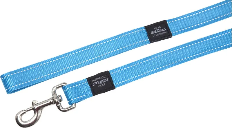 Utility Lange Lijn Turquoise - Hondenriem - 180x2.5 cm by Rogz in Blue – product photo