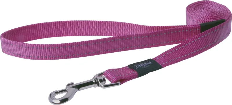 Utility Lijn - Hondenriem - 140x2 cm von Rogz in Rosa – Produktfoto