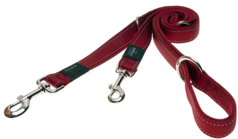 Utility Multilijn - Hondenriem - 180x2 cm L by Rogz in Red – product photo