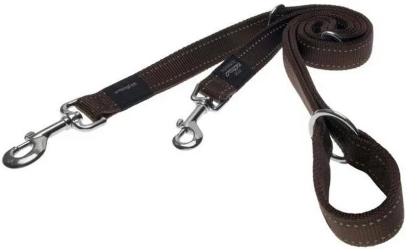 Utility Multilijn - Hondenriem - 200x1.1 cm S by Rogz in Brown – product photo
