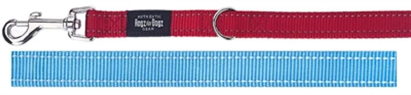 Utility Multilijn Turquoise - Hondenriem - 180x2 cm de Rogz en Bleu – photo produit