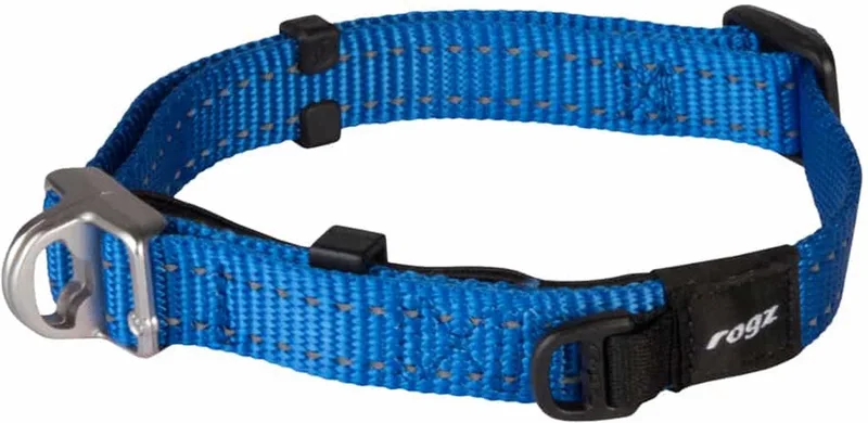 Utility Safety Halsband - Hondenhalsband - Xl 42-66x2.5 Cm by Rogz in Blue – product photo