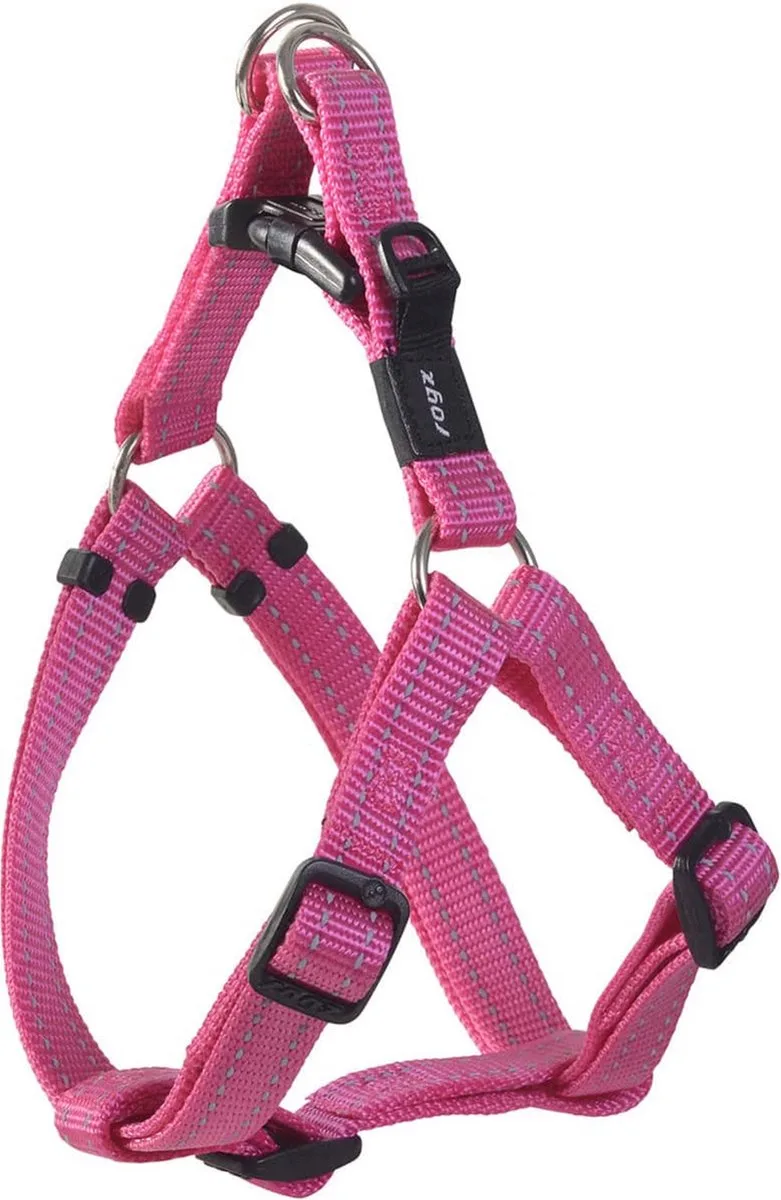 Utility Step-In Tuig - Hondenharnas - L 53-76x2 Cm von Rogz in Rosa – Produktfoto