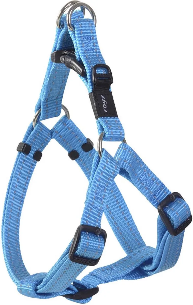 Utility Step-In Tuig Turquoise - Hondenharnas - L 53-76x2 Cm by Rogz in Blue – product photo