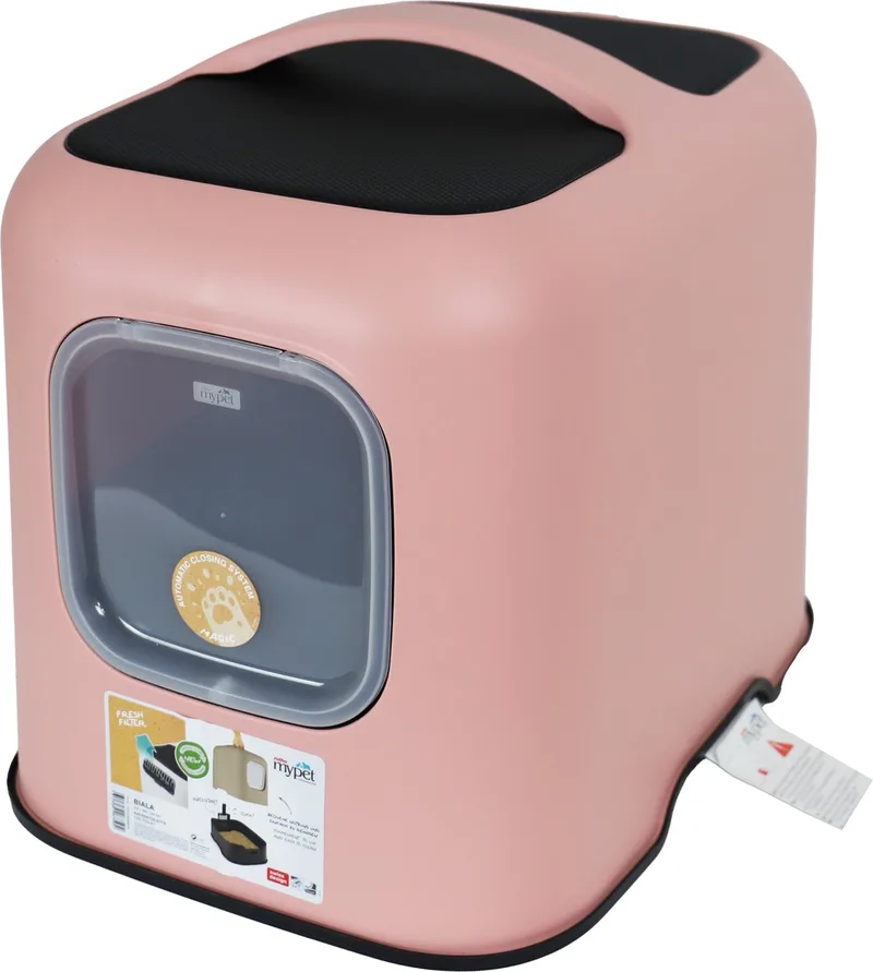 Kattenbak Biala - Kattentoilet de Rotho Mypet en Rose – photo produit