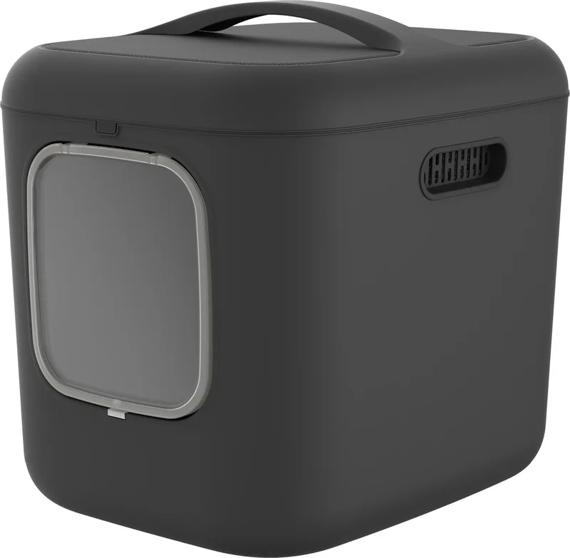 Kattenbak Biala Xl - Kattentoilet by Rotho Mypet in Anthracite – product photo