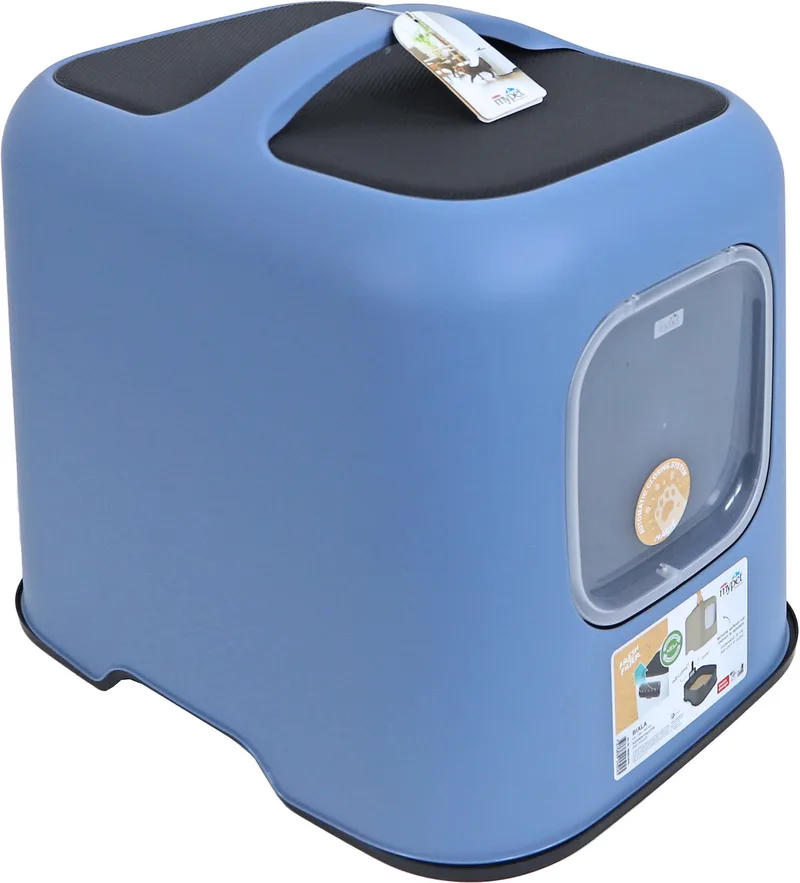 Kattentoilet Biala, Horizon Blauw de Rotho Mypet – photo produit