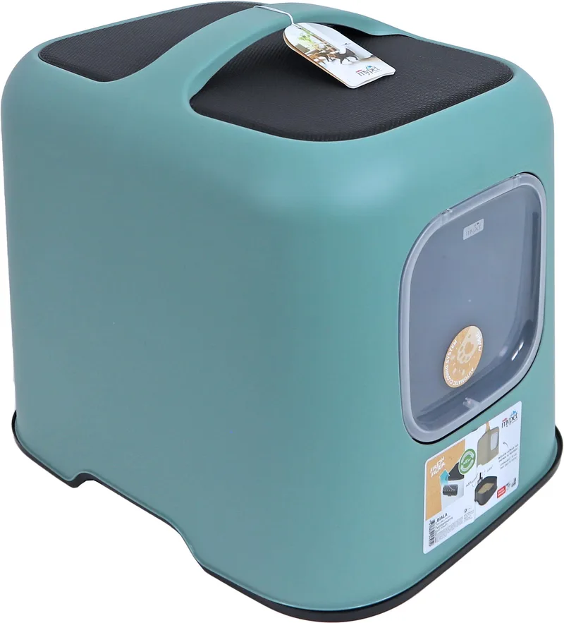 Kattentoilet Biala, Mistletoe Groen van Rotho Mypet – productfoto