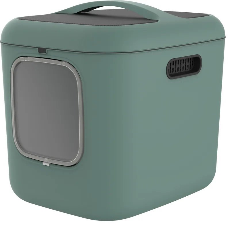 Kattentoilet BialaXl, Mistletoe Groen by Rotho Mypet – product photo